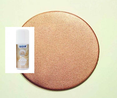 Corantes Alimentares - Corante Spray Dourado Rose 100ml PME